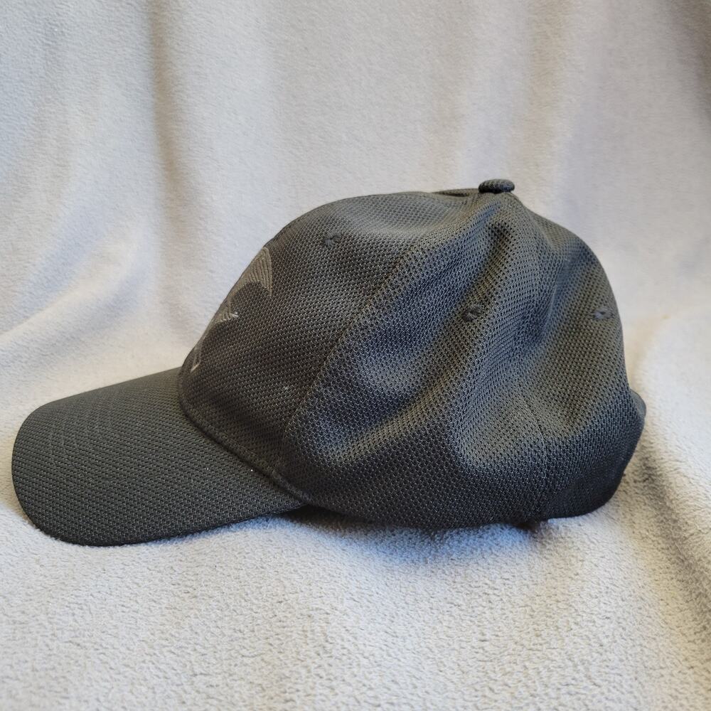 NRA EAGLE Hat Cap One Size Black Gray Embroidered Logo Breathable Adjustable - Picture 2 of 8